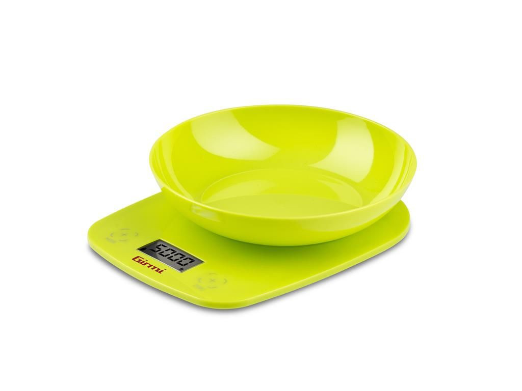 cantar de bucatarie cu bol girmi ps01, 5kg, verde - imagine 4